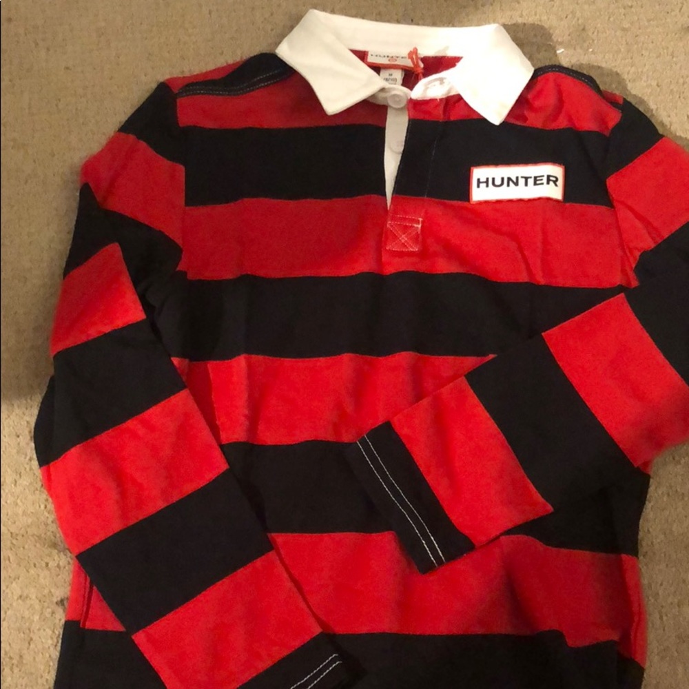 NWT boys  Hunter rugby shirt